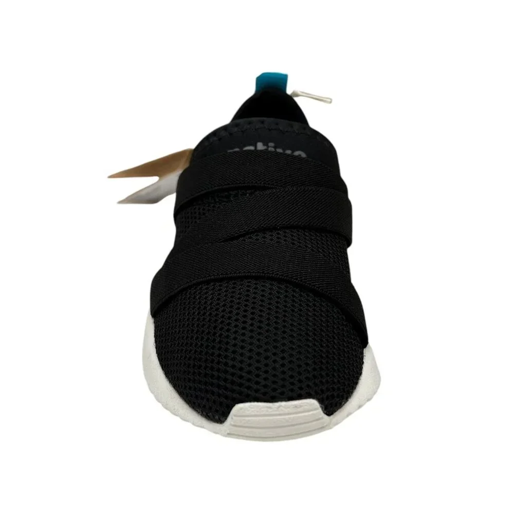 Native Phoenix Toddler Boys Slip-On Sneaker Sz 10‎ Black/White Lightweight Shoes